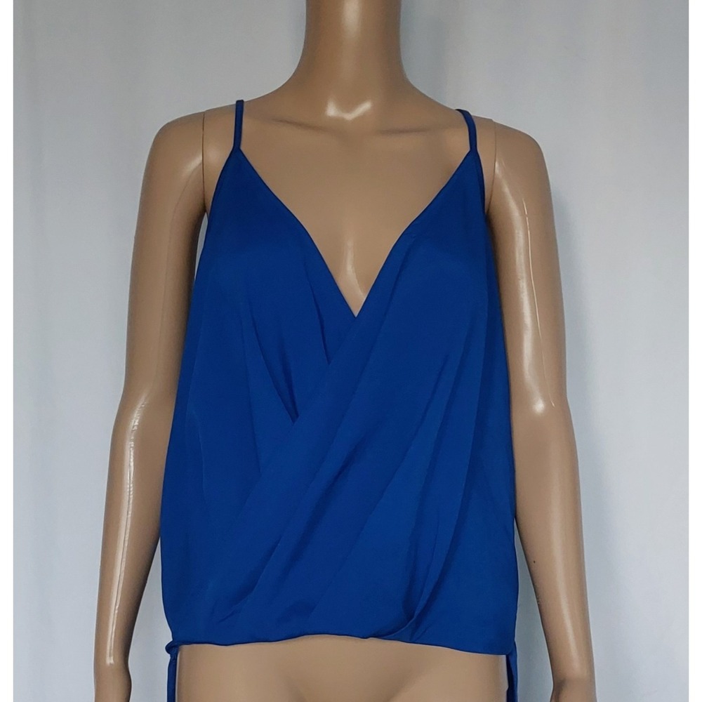 Bisou Bisou Tank Top Women's Royal Blue Size M